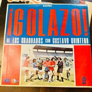 LOS GRADUADOS CON GUSTAVO QUINTERO GOLAZO! LP LATIN CUMBIA ZEIDA RECORDS